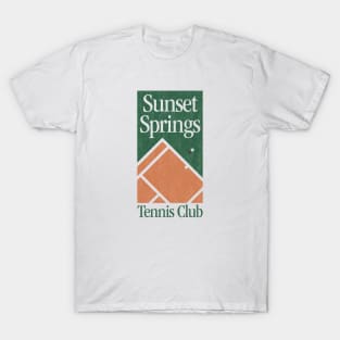 Sunset Springs Tennis Club T-Shirt